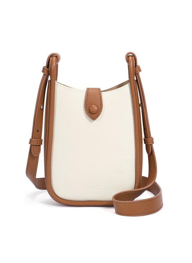 Small Crossbody Bags For Women,Leather Crossbody Phone Purse,Cell Phone Bag Wallet Purses With Adjustable Strap