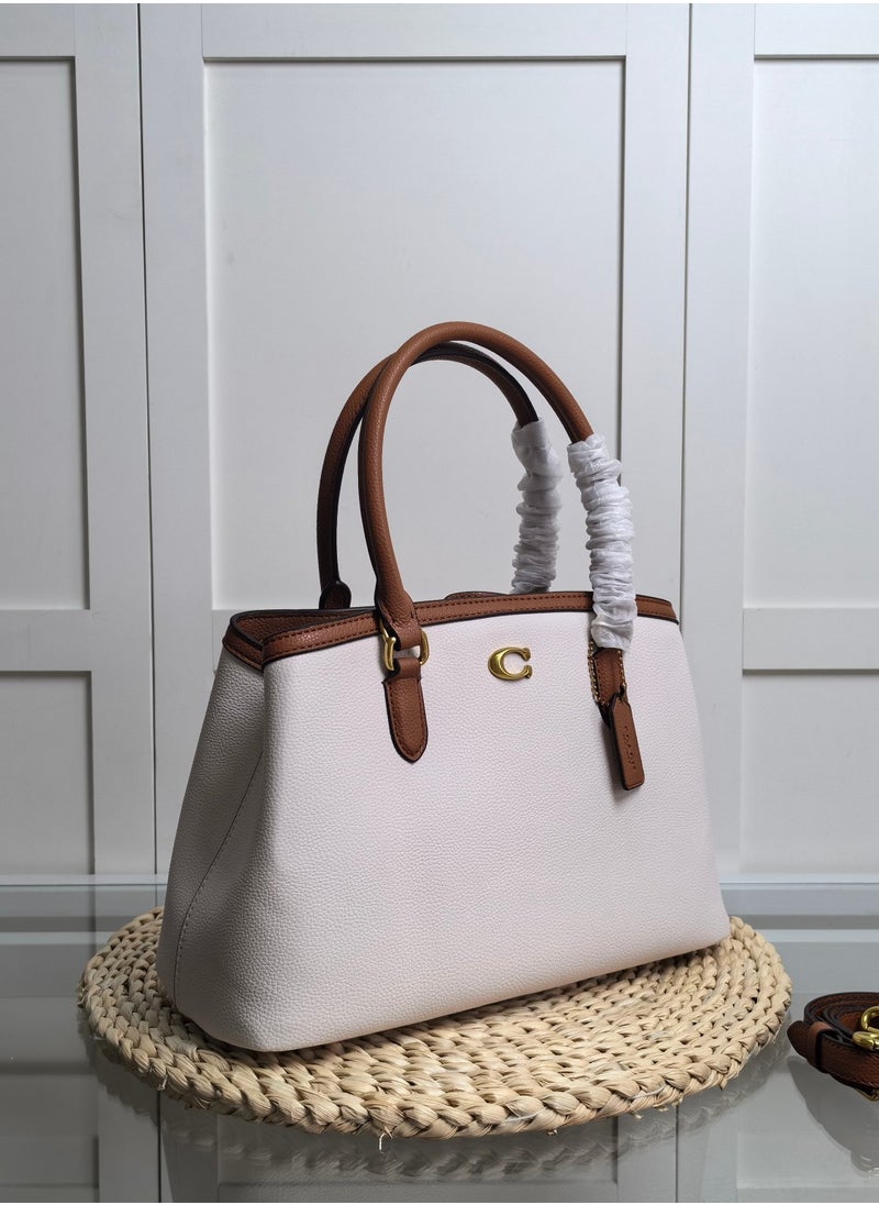 Coach women's color blocked LEGACY 28 handbag, single shoulder crossbody bag, large capacity