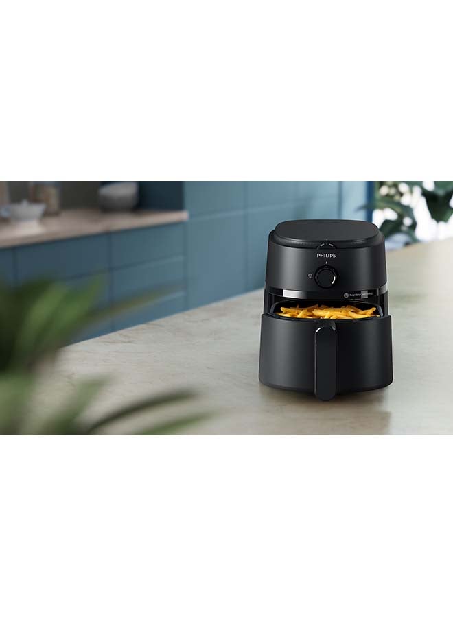 Airfryer Compact - Analogue, 12 Cooking Functions, Rapid Air Technology, 3.2 L 1300 W NA110/09 Black