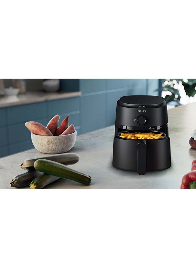 Airfryer Compact - Analogue, 12 Cooking Functions, Rapid Air Technology, 3.2 L 1300 W NA110/09 Black