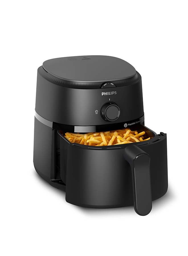 Airfryer Compact - Analogue, 12 Cooking Functions, Rapid Air Technology, 3.2 L 1300 W NA110/09 Black