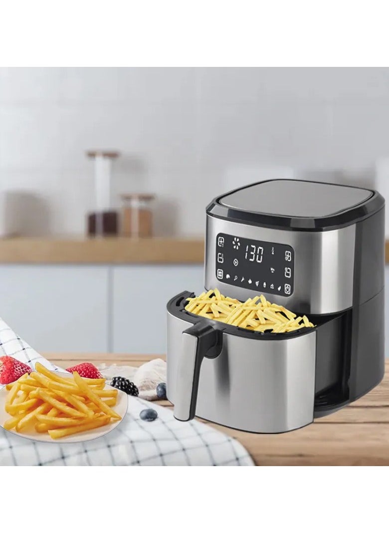 6.5L Air Fryer Rapid Healthy Cooker Oven Low Fat Oil Free Food Frying Non-Stick