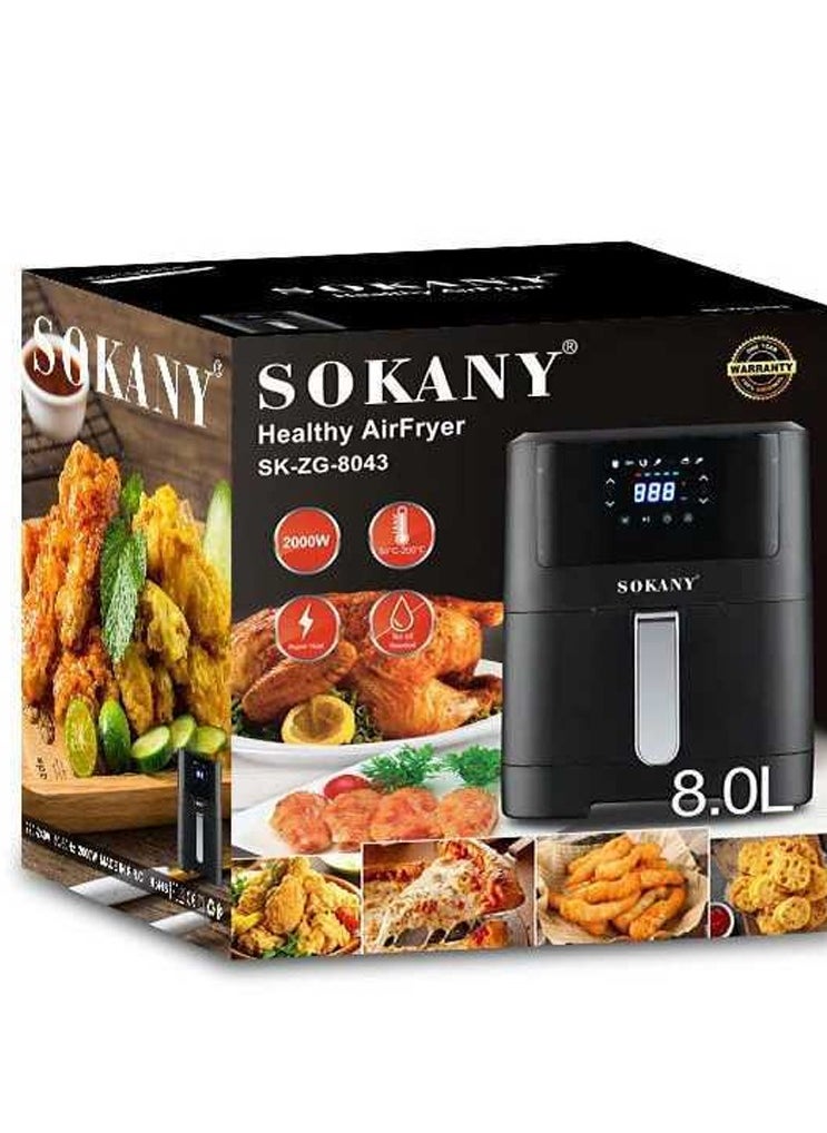 SOKANY 8L Fully Automatic Home Air Fryer