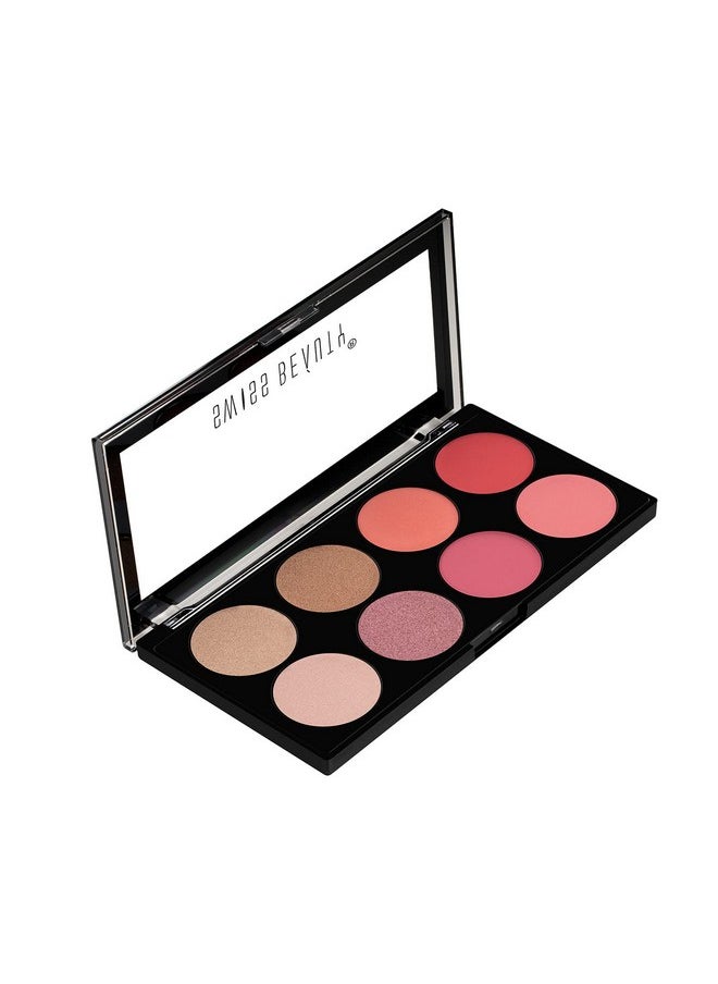 Ultra Blush Palette With Highly Blendable Shades | Pigmented Blusher For A Natural Flush | Shade-1, 16Gm|