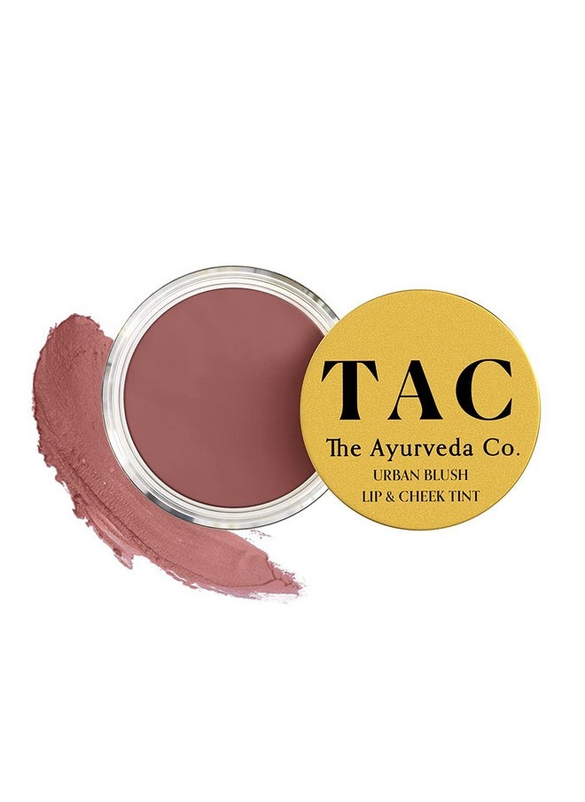 Lip Tint & Cheek Tint Blush With Beetroot, Cocoa, Coconut & Olive Oil Organic Sls & Paraben Free, Glossy Finish, 10G - Beetroot Red