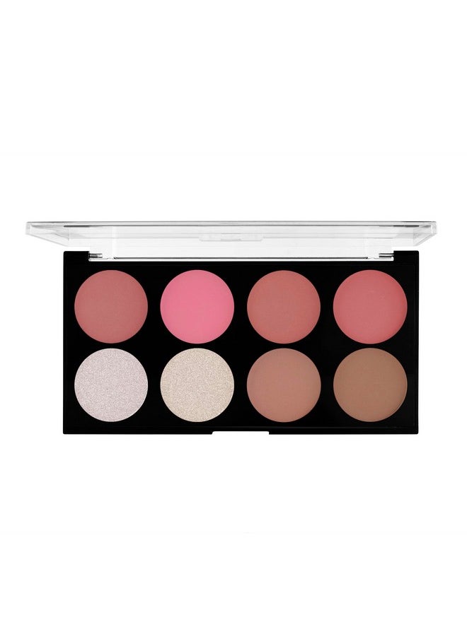 Fantasy Face Palette With Blushes,Highlighters And Bronzer| Highly Pigmented & Long Lasting | Face Makeup Kit (20G) (Shade-02)