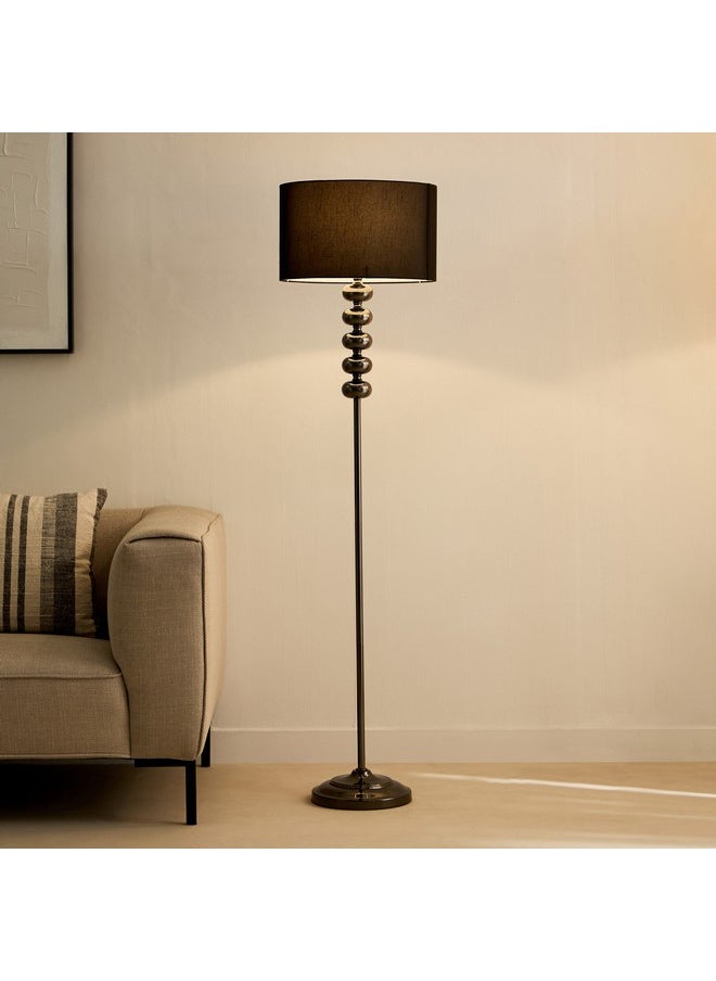 Deme Armel Metal Floor Lamp with Fabric Shade 40 x 162 x 40 cm