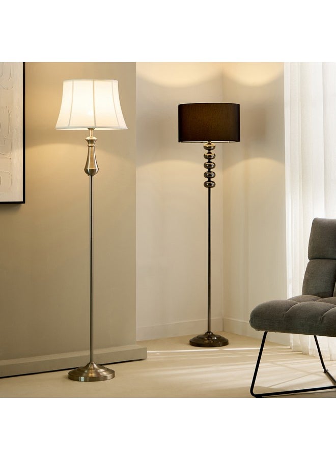 Deme Armel Metal Floor Lamp with Fabric Shade 40 x 162 x 40 cm