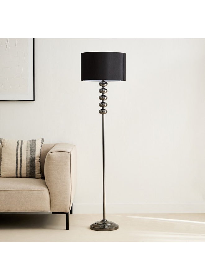 Deme Armel Metal Floor Lamp with Fabric Shade 40 x 162 x 40 cm