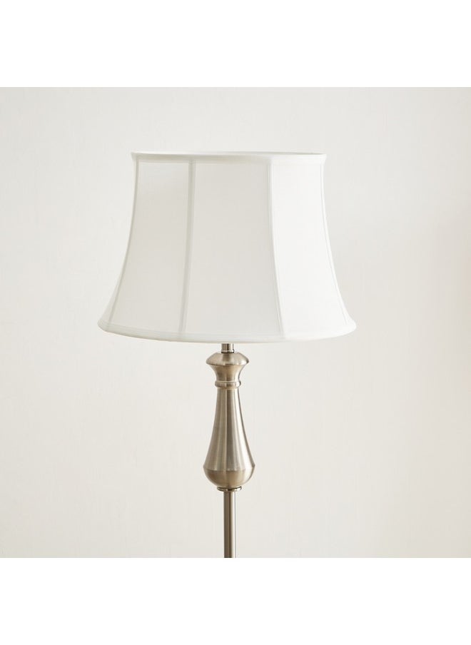 Deme Grame Metal Floor Lamp with Linen Shade 40 x 167 x 40 cm