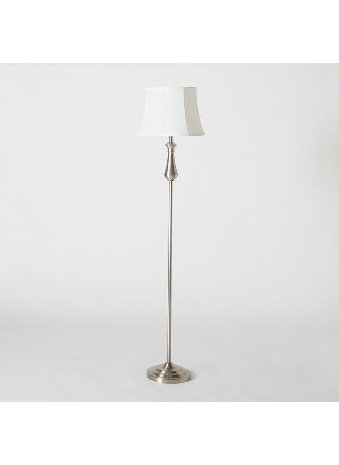 Deme Grame Metal Floor Lamp with Linen Shade 40 x 167 x 40 cm