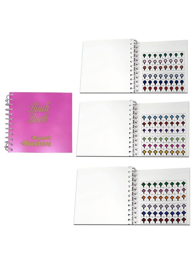 Comet Busters The Mini Bindi Book 6-384 Basic Bindis (Multicolor)