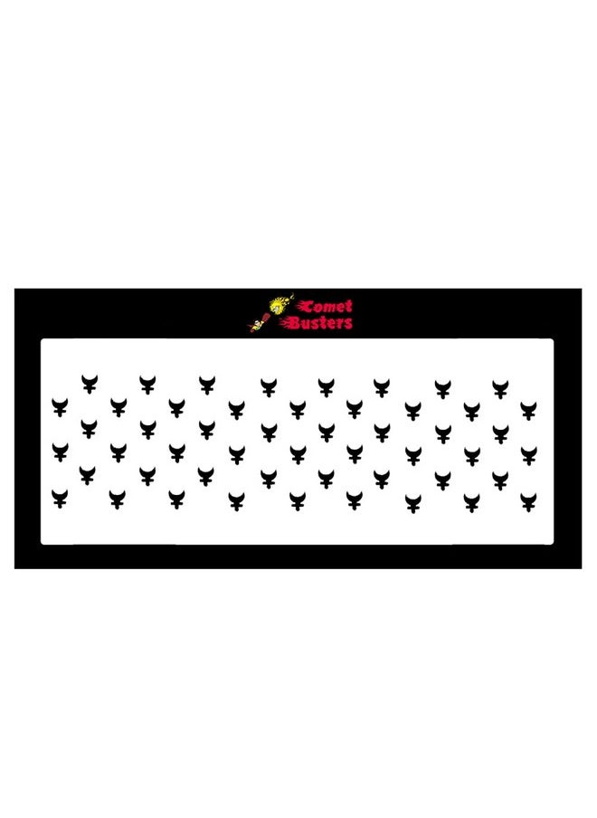 Comet Busters Moon Shaped Black Bindi (4Mm) (Bin912)