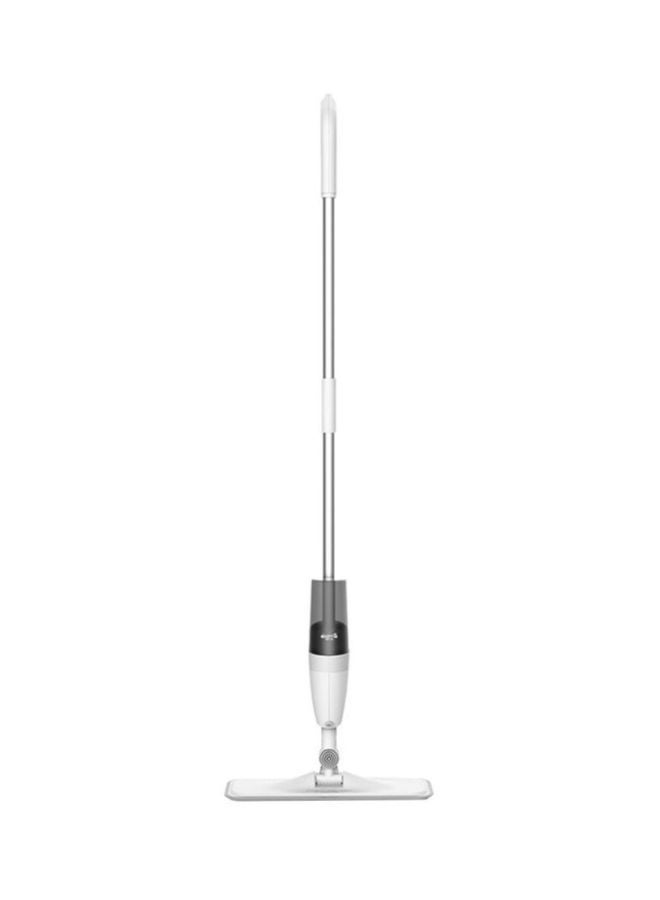 Delmar Water Spray Mop White/Black/Silver 4.72×3.74×25.9inch