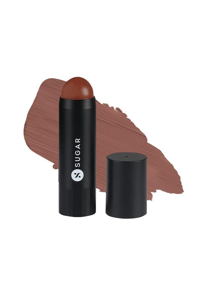 Face Fwd >> Contour Stick | Matte Finish & Longlasting Formula | Creamy & Blendable | 9Gm - 02 Espresso Edge (Coffee Brown)