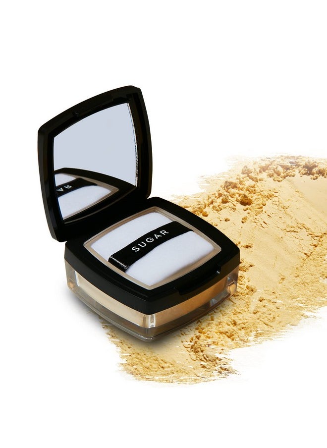 All Set To Go Banana Matte Powder | Setting Matte Powder For Mattified Skin | Oil-Controlling & Smooth Application | 7Gm, Yellow