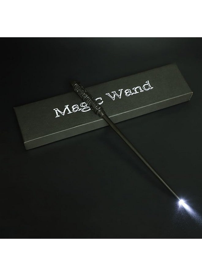 Harry Potter Wand With Magic Spell And Platform Ticket | Wizard Cosplay Light Up Led Sorcerer’S Witchcraft Magic Dress Up Wand For Potterheads | 33 Cm | (Severus Snape)