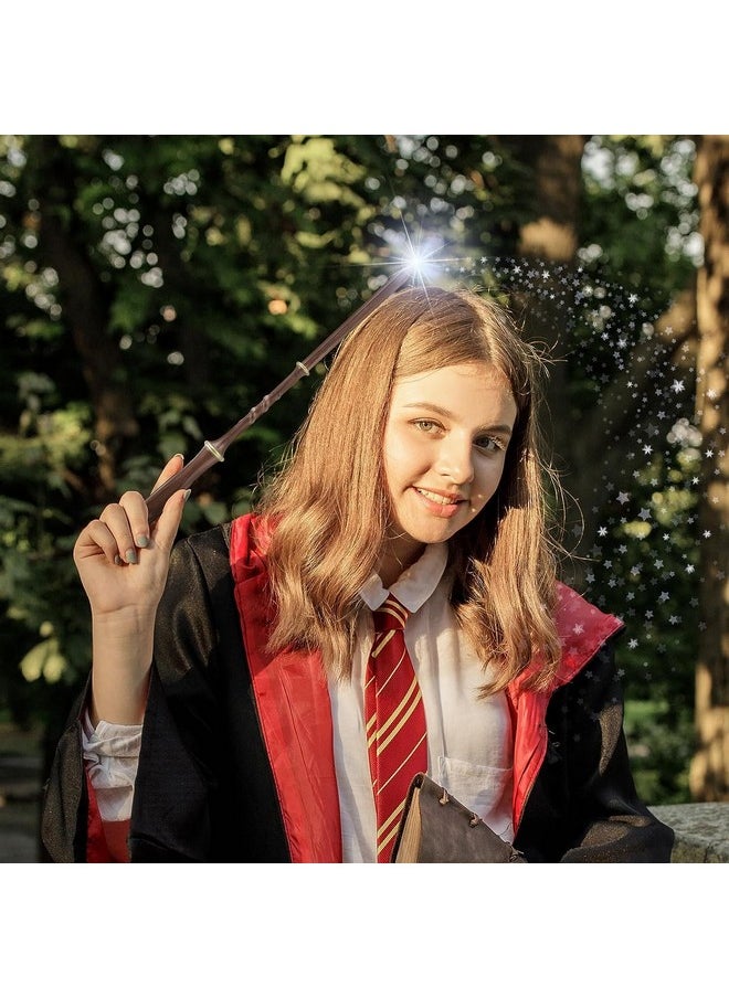 Harry Potter Wand With Magic Spell And Platform Ticket | Wizard Cosplay Light Up Led Sorcerer’S Witchcraft Magic Dress Up Wand For Potterheads | 33 Cm | (Severus Snape)