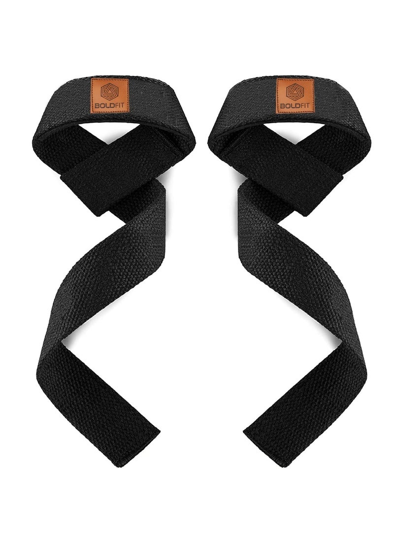 Boldfit Weight Lifting Straps Wrist Supporter For Gym Gym Accessories For Men For Women Wrist Strap For Gym Wrist Support Deadlift Strap Weightlifting Straps For Grip Gym Straps For Weight Lifting