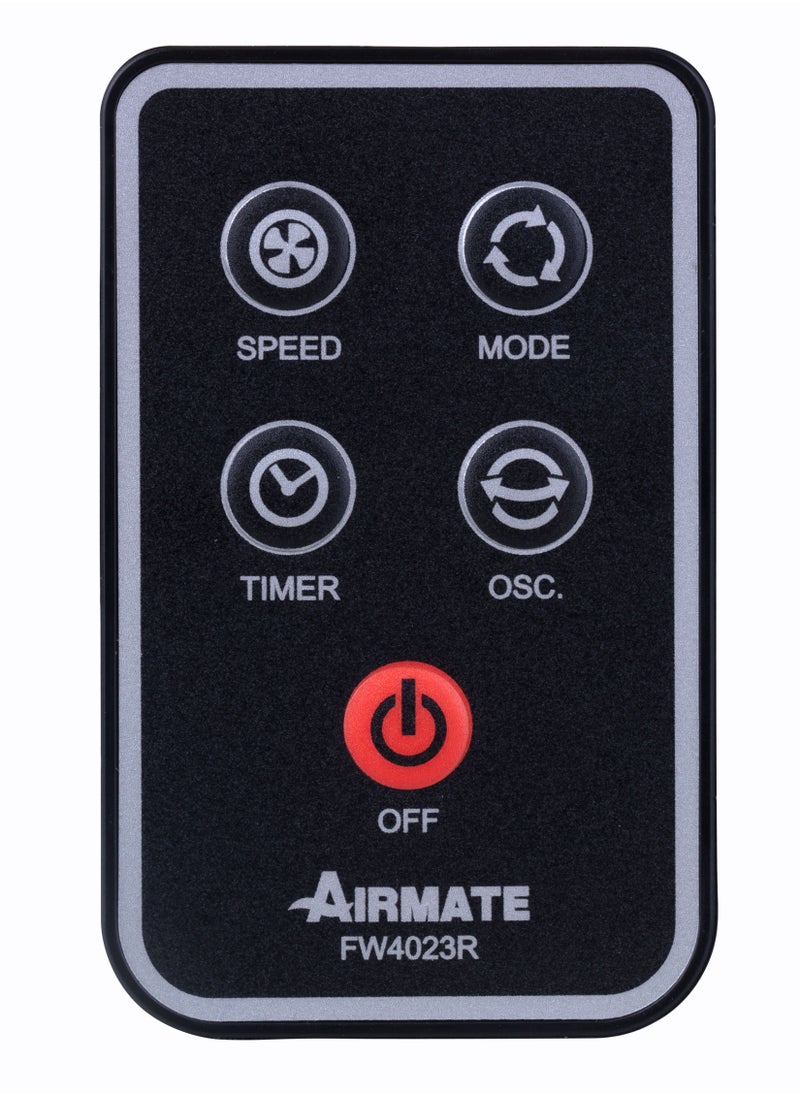 Airmate Wall Mounted Fan 60W 16