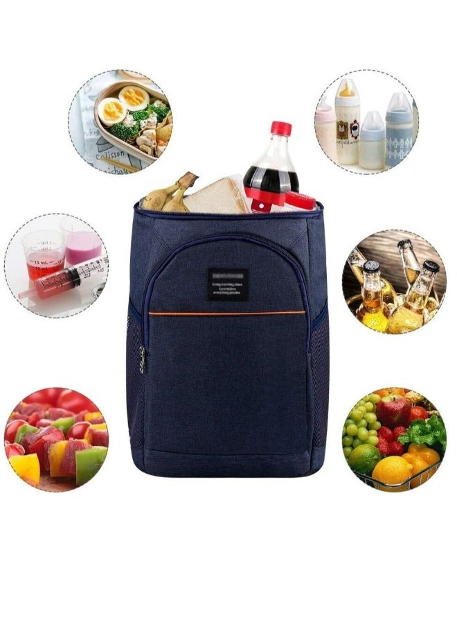 Waterproof Picnic Backpack Package High Capacity Bag Outdoor Food and Beverage Storage