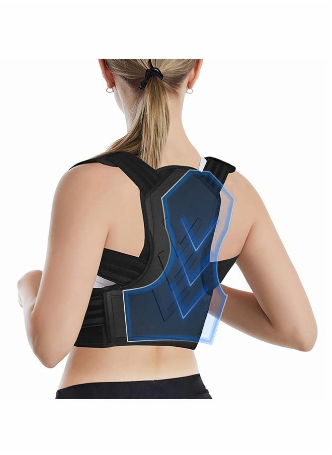 Posture Corrector for Women and Men, Adjustable Breathable Back Support Straightener