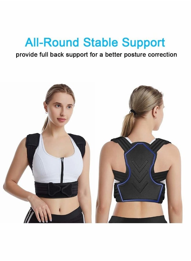 Posture Corrector for Women and Men, Adjustable Breathable Back Support Straightener