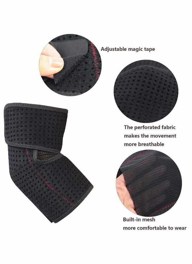 Elbow Support, Breathable Elbow Support Arm Brace, Tennis Support brace, Wrap for Golfers, Sports Injury Rehabilitation & Protection Against Reinjury