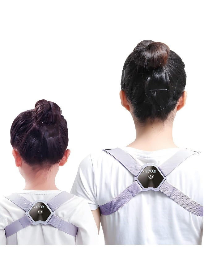 Intelligent Inductive Posture Corrector for Men Women Kids Adjustable high elastic Back Straightener Upright Scoliosis and Hunchback Posture Corrector 26-54 Inchs