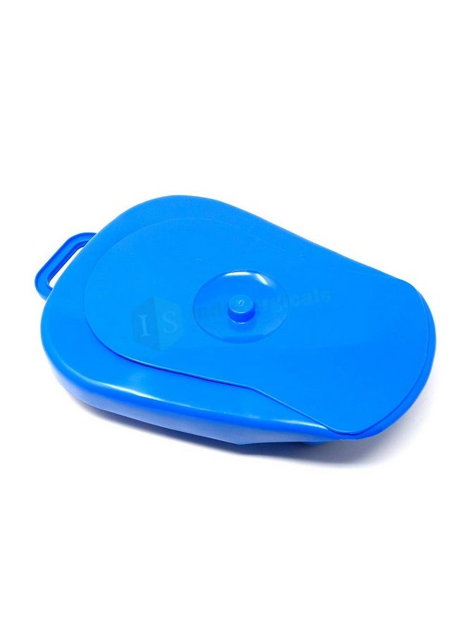 Unisex Polypropylene Bed Pan With Lid