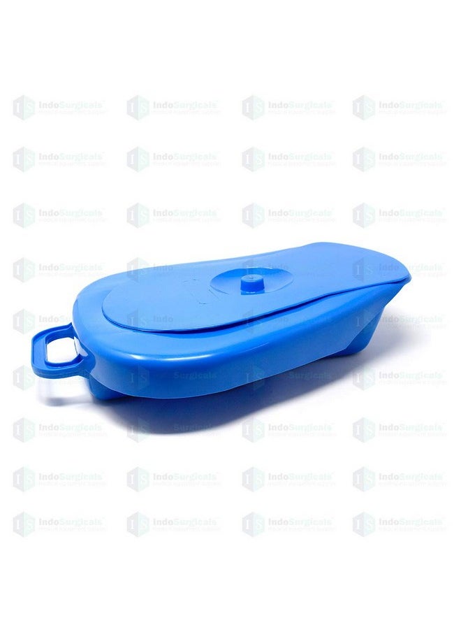 Unisex Polypropylene Bed Pan With Lid