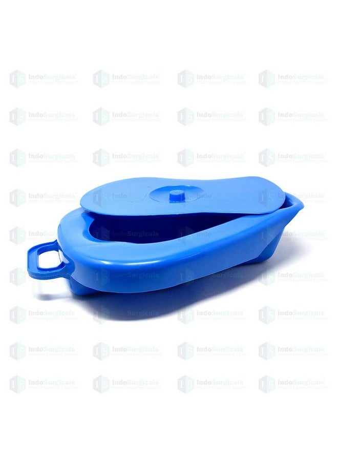 Unisex Polypropylene Bed Pan With Lid