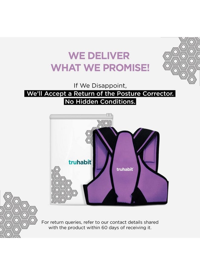 Posture Corrector For Women | Back Support Belt For Back Pain, Posture Belt & Shoulder Belt For Women | Back Straight Belt & Posture Corrector Belt, Back Posture Corrector For Women(1 Unit)