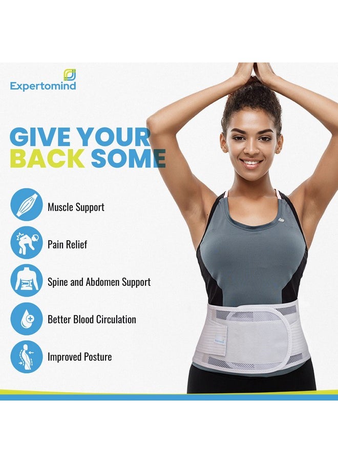 Waist Support Belt | Waist Support For Back Pain | Waist Support Belt | Waist Support For Men & Women | Waist Belt For Pain Relief | Xl