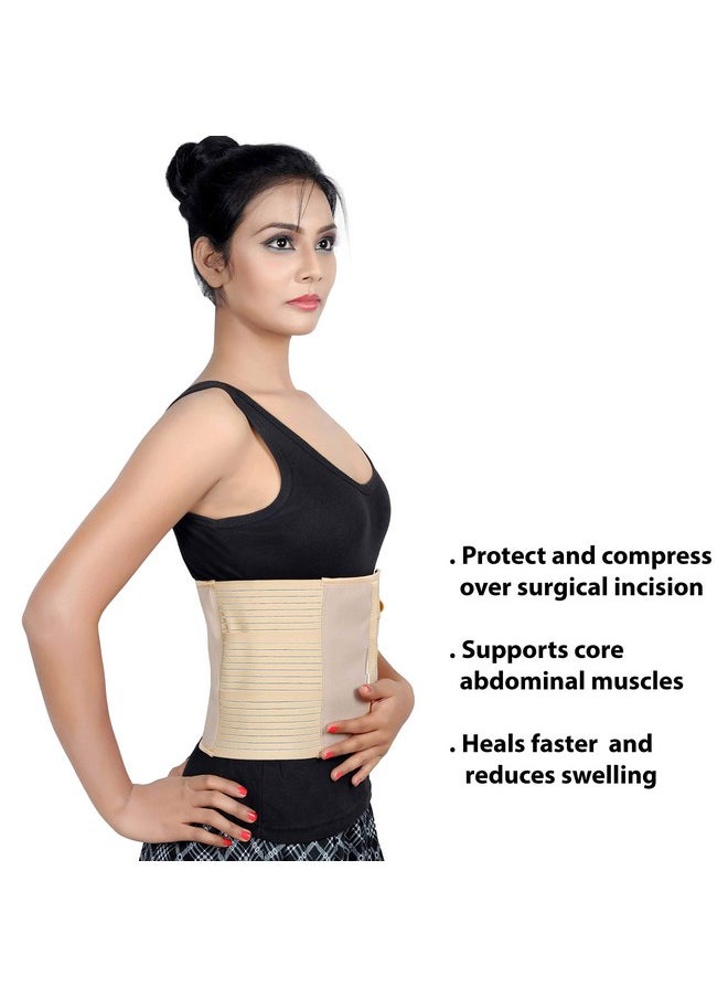 Abdominal Belt Women Maternity Belt After Normal Delivery Pregnancy Belt C Section Cotton Belly Support Belt Women - Beige Color - 2Xtra Large