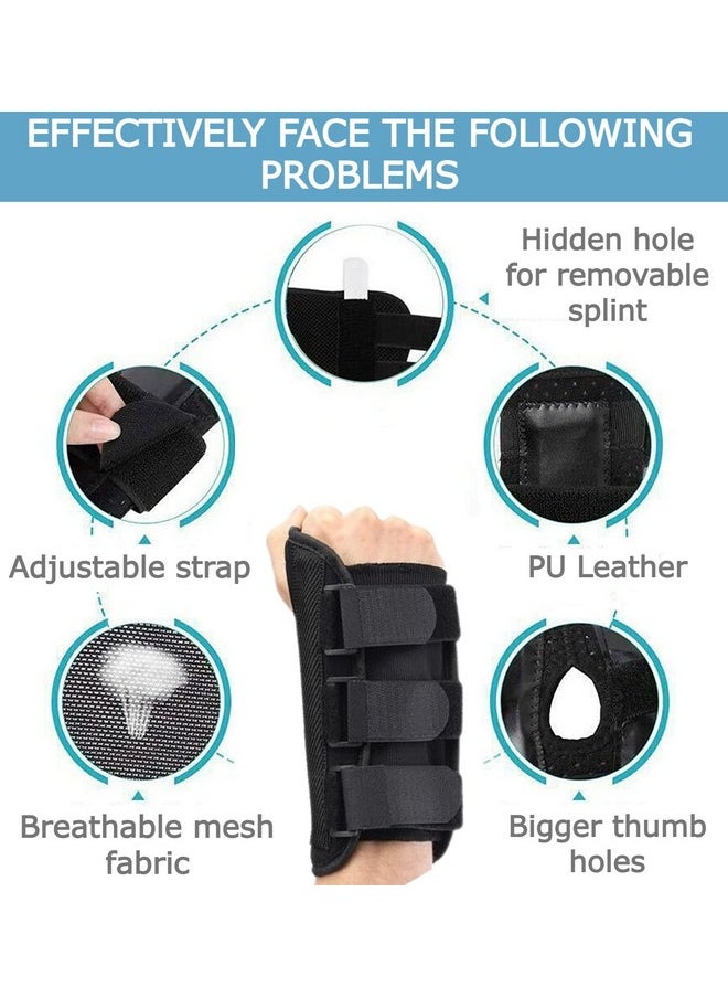 ® Wrist Support For Pain Relief Carpel Tunnel Support Wrist Splint Brace Protector With Thumb Support For Men And Women Thumb Stabilizer Tunnel Syndrome (Right Hand)