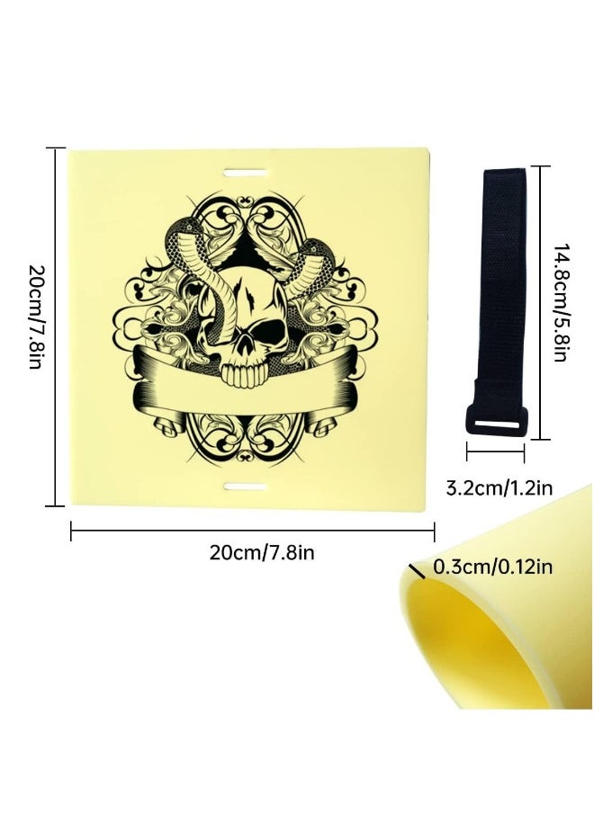 5Pcs Tattoo Skin Practice 3MM Thick 7.8