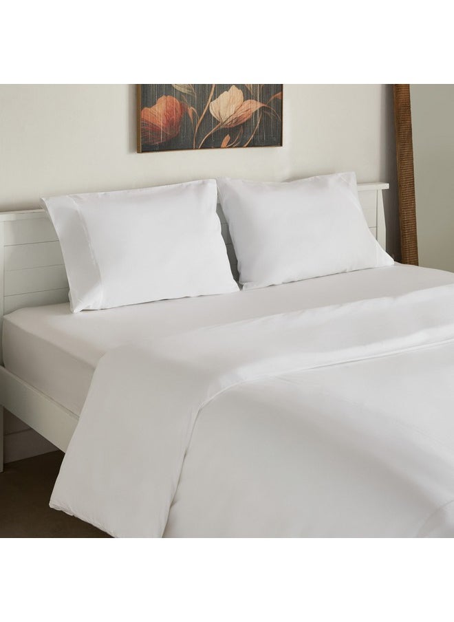 Purely Percale 3-Piece Super King Duvet Cover Set 240 x 220 cm