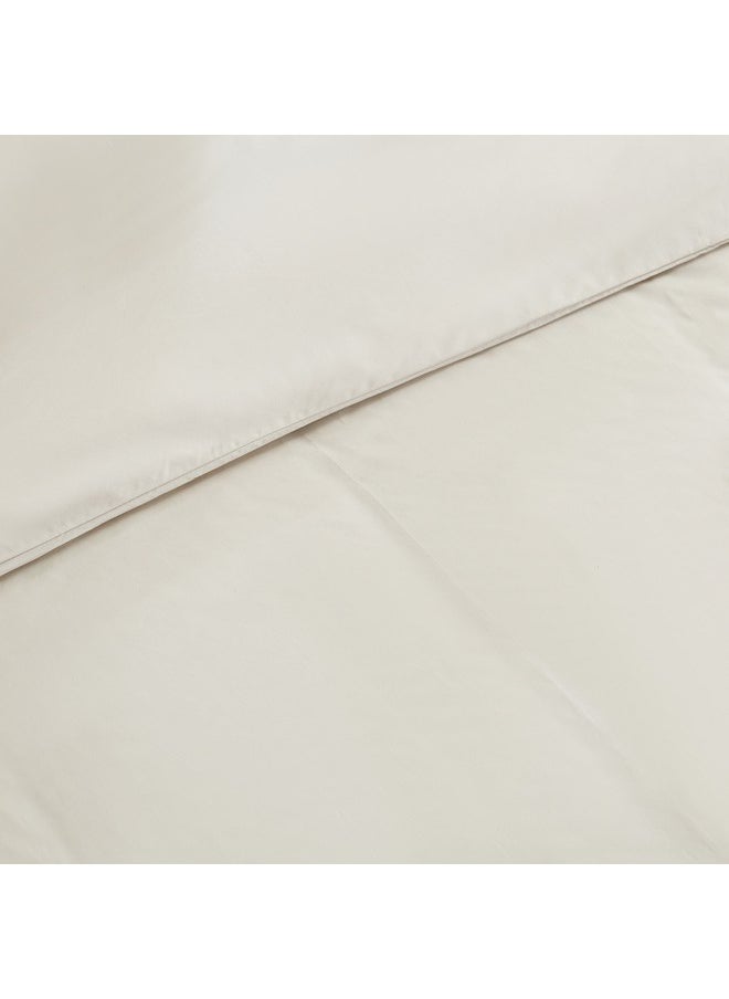 Purely-percale 3-Piece 300TC Percale Twin Duvet Quilt Cover Set 150 x 220 cm