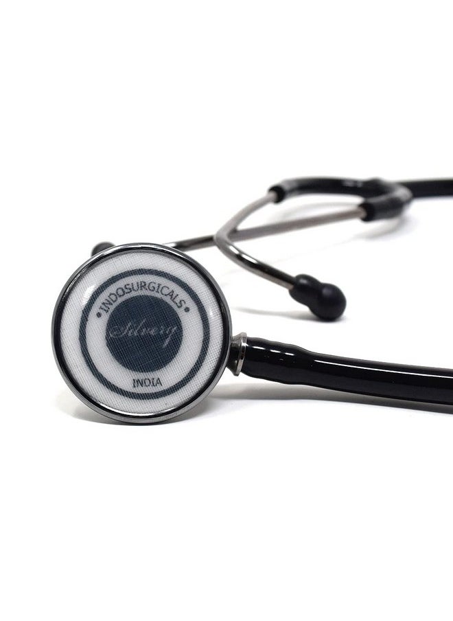 Silvery Stethoscope (Black)