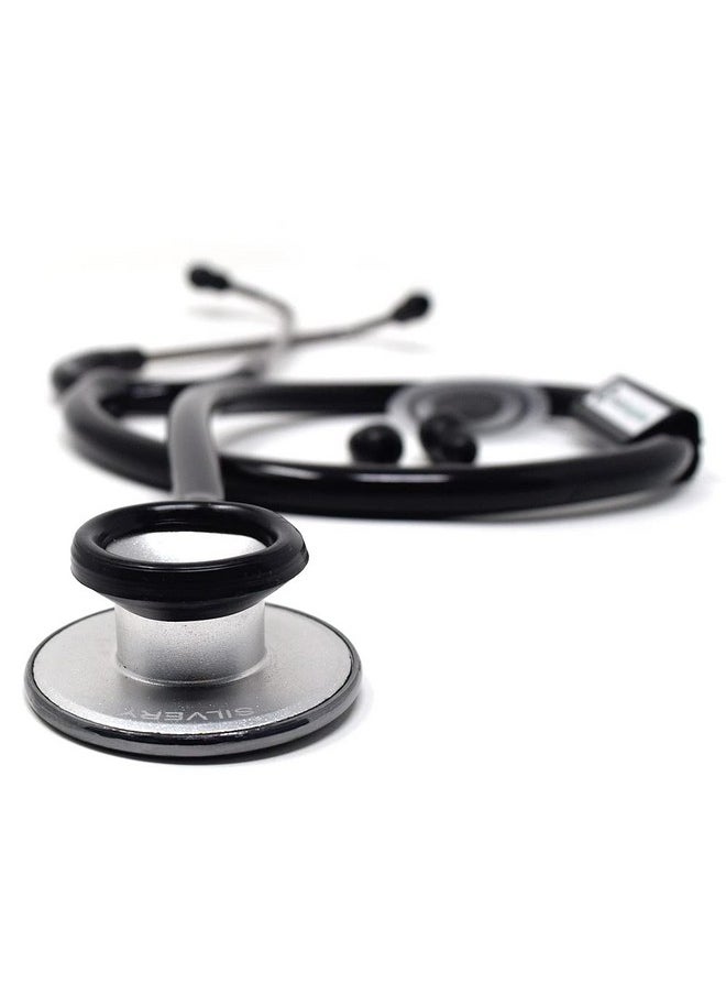 Silvery Stethoscope (Black)