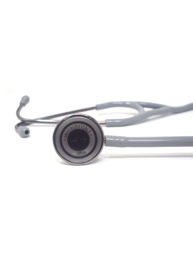 Silvery Iii-Ss Stethoscope (Grey)