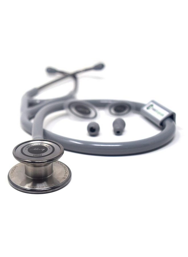 Silvery Iii-Ss Stethoscope (Grey)