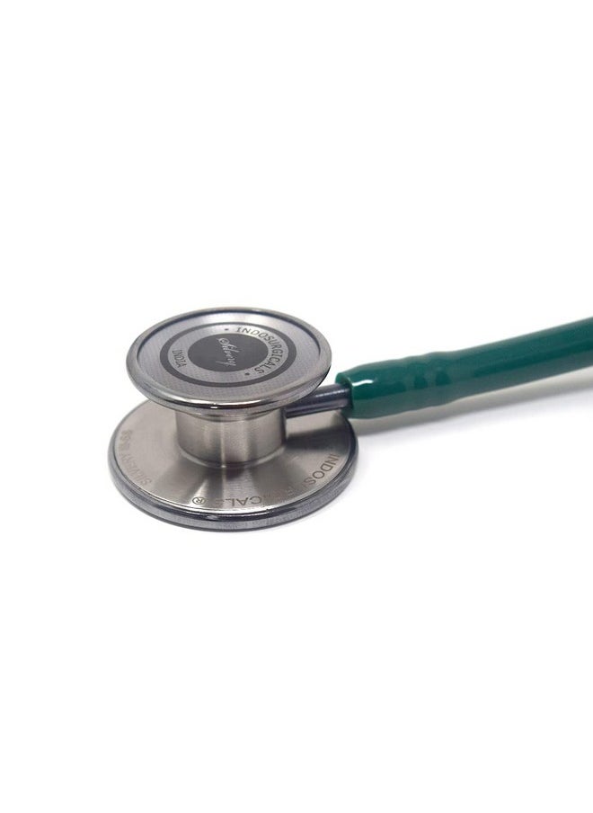 Silvery Iii-Ss Stethoscope (Green)