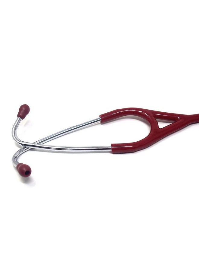 Indosurgicals Silvery Iii Stethoscope (Red)