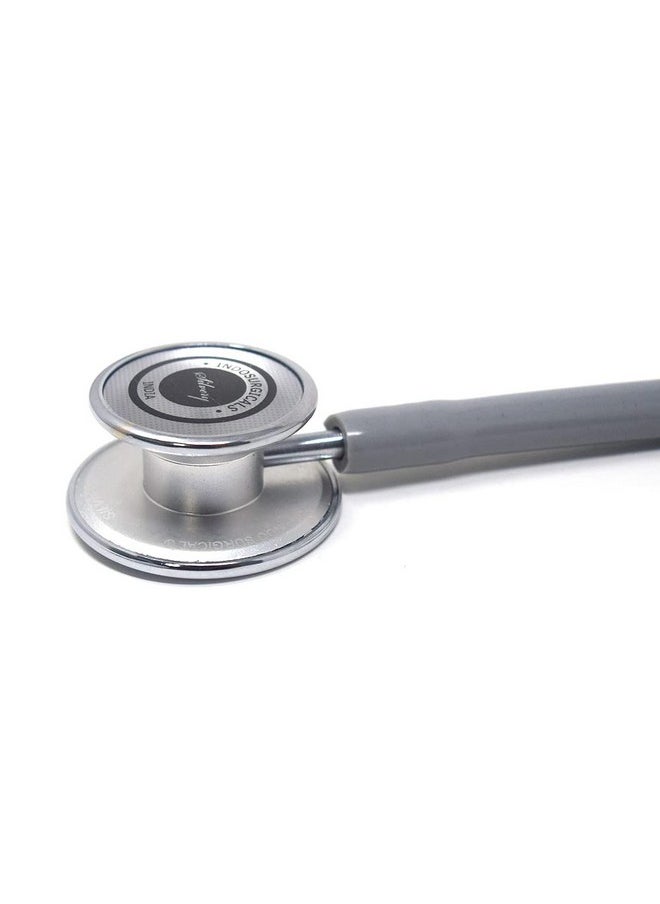 Indosurgicals Silvery Iii Stethoscope (Grey)