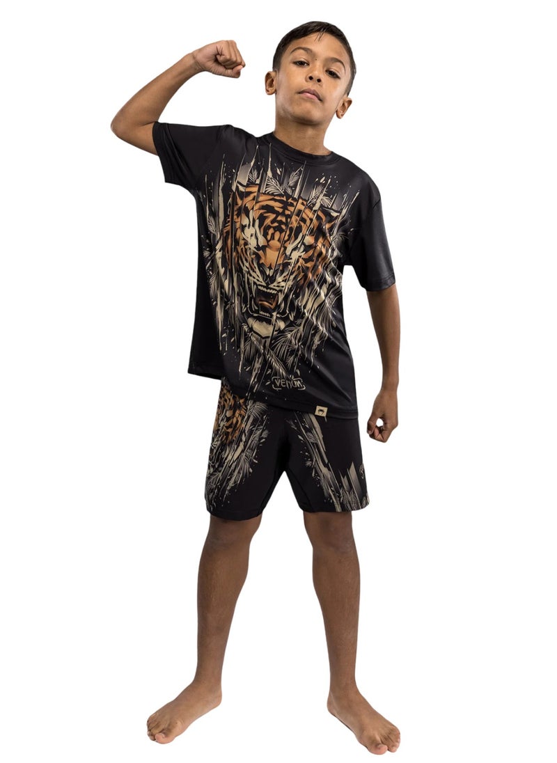 VENUM TIGER KIDS DRY TECH BLACK/NEO ORANGE