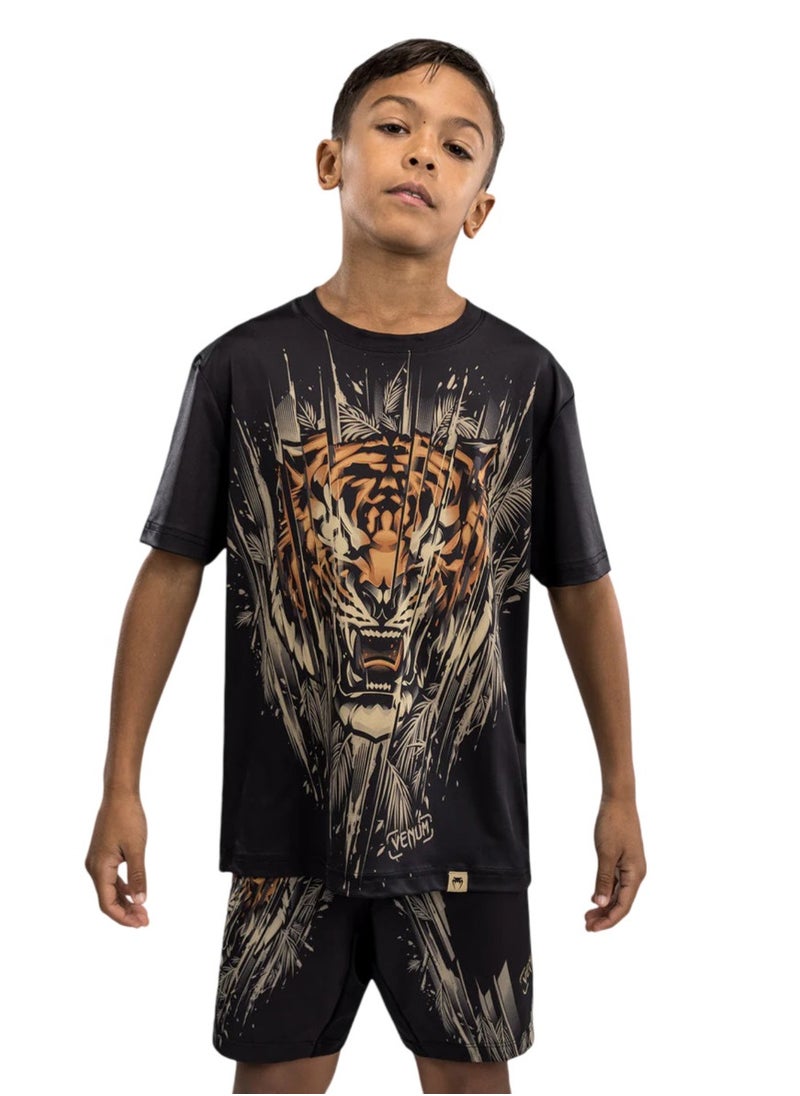 VENUM TIGER KIDS DRY TECH BLACK/NEO ORANGE