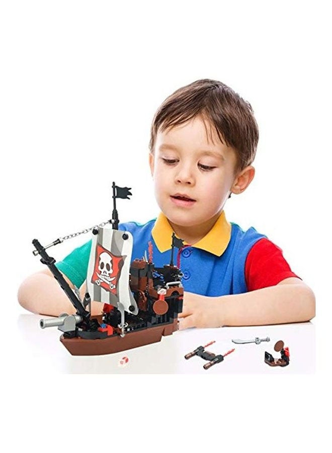 6972102970199 167-Piece Pirate Ship Building Block Toy 8_years