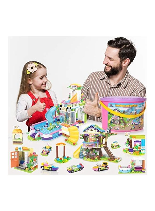 788125934201 1274-Piece Tree House Building Set 8_years